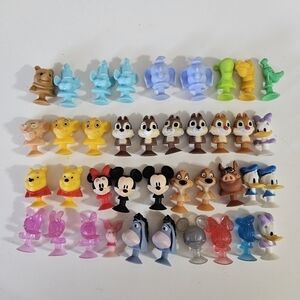Disney Best Buddies Micro Popz Collection Figures Lot of 39 Mickey Lion King